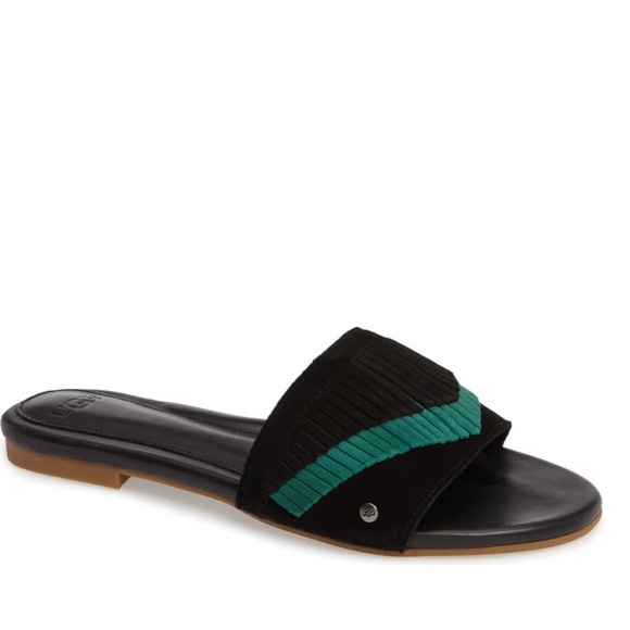 ugg fringe sandals